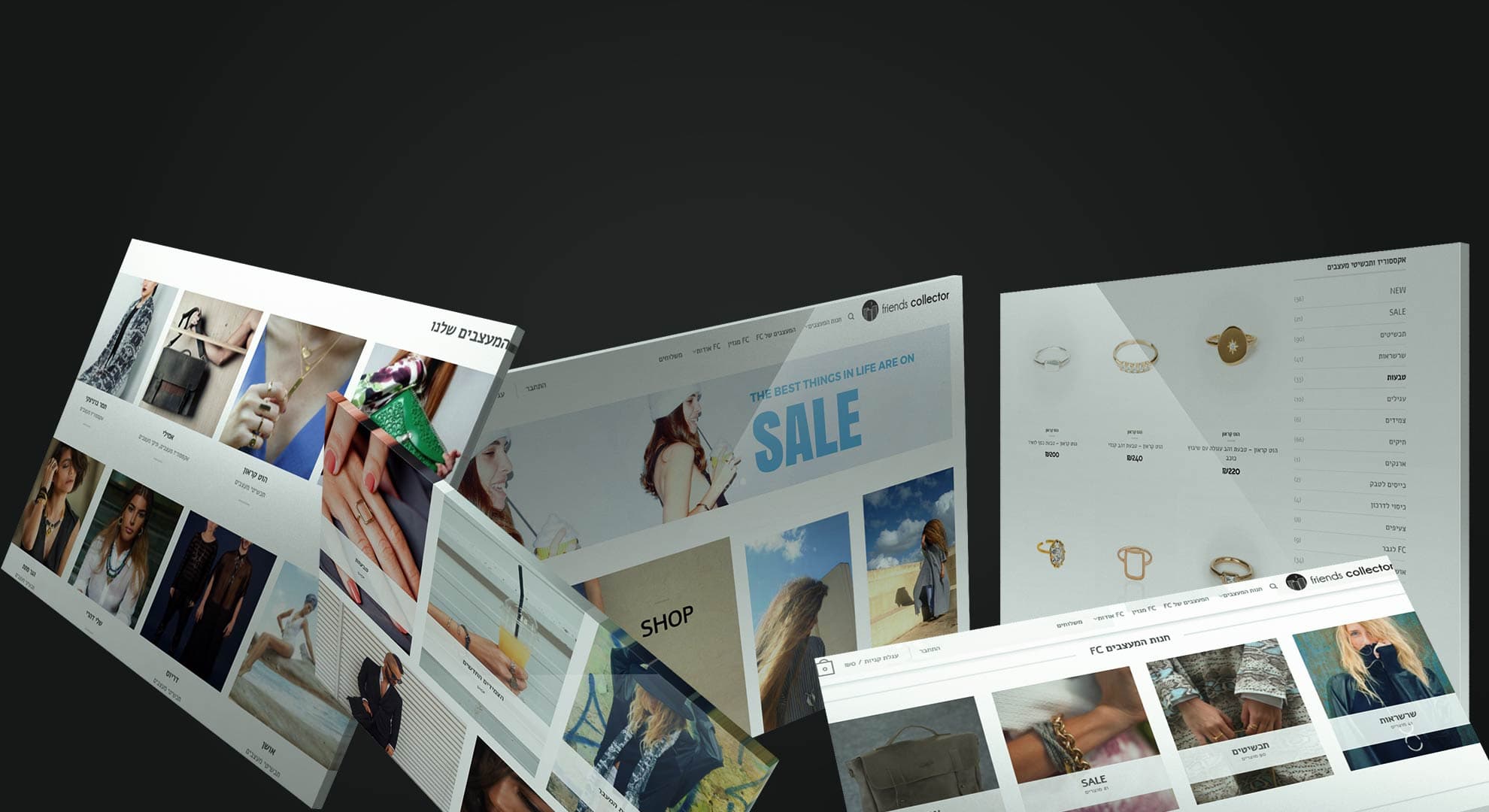 אתר חנות מעצבים FC