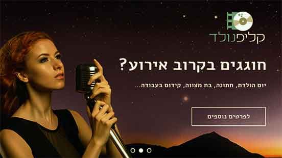 פיתוח אתר תדמית